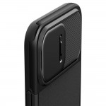 Spigen Optik Armor MagFit Back Cover- θήκη Ανθεκτική σε Μαύρο χρώμα για το iPhone 15 Pro Max