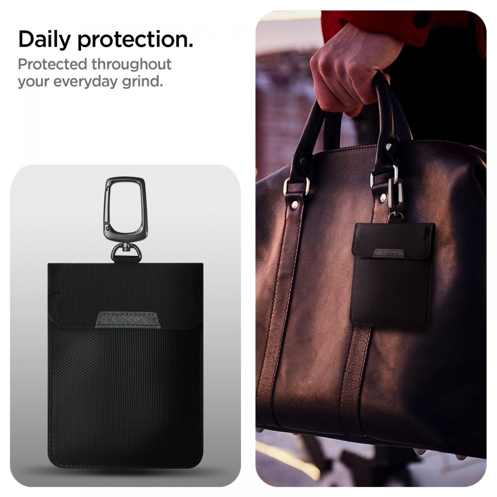 Spigen Κλειδοθήκη Klatka Faradaya Spigen Pouch Keyless RFID Signal Blocker