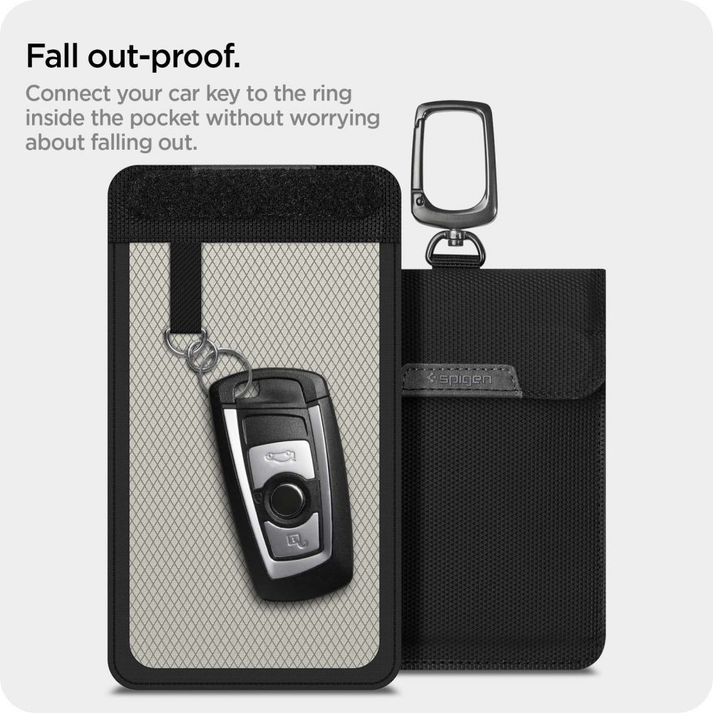 Spigen Κλειδοθήκη Klatka Faradaya Spigen Pouch Keyless RFID Signal Blocker