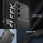 Spigen Rugged Armor matte black για το Samsung Galaxy A25 5G, ACS06831