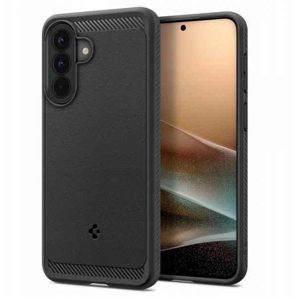 Spigen Rugged Armor Back Cover Σιλικόνης Μαύρο για Samsung Galaxy A57 Spigen Rugged Armor Back Cover Σιλικόνης Μαύρο για Samsung Galaxy A57