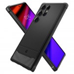 Spigen Rugged Armor Back Cover  Μαύρο για Samsung Galaxy S24 Ultra, ACS07286