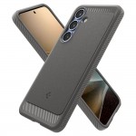 Spigen Rugged Armor Magsafe Back Cover Σιλικόνης Ανθεκτική Marble Grey για το Samsung Galaxy S25