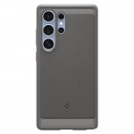 Spigen Rugged Armor Magsafe Back Cover Σιλικόνης Ανθεκτική Marble Grey για το Samsung Galaxy S25 Ultra, ACS08952