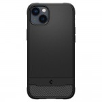Spigen Rugged Armor Magsafe Back Cover Πλαστικό / Σιλικόνης Ανθεκτική Matte Black iPhone 14