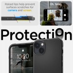 Spigen Rugged Armor Magsafe Back Cover Πλαστικό / Σιλικόνης Ανθεκτική Matte Black iPhone 14
