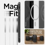 Spigen Rugged Armor Magsafe Back Cover Πλαστικό / Σιλικόνης Ανθεκτική Matte Black iPhone 14