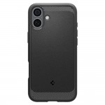 SPIGEN RUGGED ARMOR MAG MAGSAFE IPHONE 16 MATTE BLACK, ACS08214