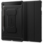 Spigen Rugged Armor Pro Flip Cover Ανθεκτική Μαύρη (Galaxy Tab S10 FE+ X620, X626B)