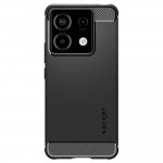 Spigen Rugged Armor Back Cover Σιλικόνης Ανθεκτικό Μαύρο για Xiaomi Redmi Note 13 Pro 5G / Poco X6 5G, ACS07254 Spigen Rugged Armor Back Cover Σιλικόνης Ανθεκτικό Μαύρο για Xiaomi Redmi Note 13 Pro 5G / Poco X6 5G, ACS07254