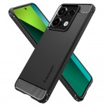 Spigen Rugged Armor Back Cover Σιλικόνης Ανθεκτικό Μαύρο για Xiaomi Redmi Note 13 Pro 5G / Poco X6 5G, ACS07254 Spigen Rugged Armor Back Cover Σιλικόνης Ανθεκτικό Μαύρο για Xiaomi Redmi Note 13 Pro 5G / Poco X6 5G, ACS07254