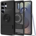 Spigen Slim Armor MagSafe Back Cover Πλαστικό / Σιλικόνης Μαύρο για Samsung Galaxy S25 Ultra, ACS08909
