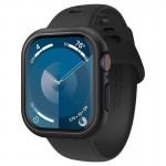 Spigen Thin Fit Πλαστική Θήκη σε Μαύρο χρώμα για Apple Watch 10/11 42mm Spigen Thin Fit Πλαστική Θήκη σε Μαύρο χρώμα για Apple Watch 10/11 42mm