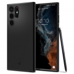 Spigen Spigen Thin Fit Back Cover Black για Samsung Galaxy S22 Ultra 5G, ACS03911