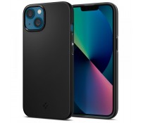 Spigen Thin Fit Back Cover Σιλικόνης Μαύρο iPhone 13
