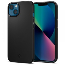 Spigen Thin Fit Back Cover Σιλικόνης Μαύρο iPhone 13
