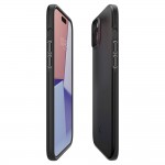 Spigen Thin Fit Back Cover Σιλικόνης Μαύρο για το iPhone 15, ACS06776