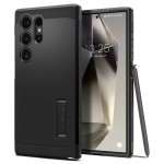 Spigen Tough Armor MagSafe Back Cover Πλαστικό / Σιλικόνης Ανθεκτικό Μαύρο για Samsung Galaxy S24 Ultra, ACS07303