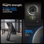 Spigen Tough Armor MagFit For MagSafe Back Cover Σιλικόνης / Πλαστικό Ανθεκτική Μαύρο για το iPhone 15 Pro Max