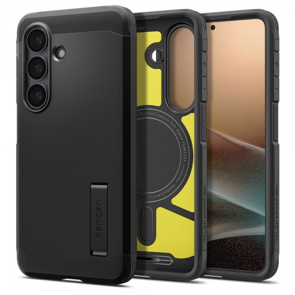 Spigen Tough Armor MagFit Θήκη Πλάτης για Samsung Galaxy S26 Plus Μαύρη