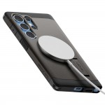 Spigen Tough Armor Back Cover Πλαστικό / Σιλικόνης Ανθεκτικό Gunmetal για Samsung Galaxy S25 Ultra, ACS08965