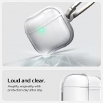 Spigen Ultra Hybrid Θήκη Διάφανο / Άσπρο χρώμα για Apple AirPods 4