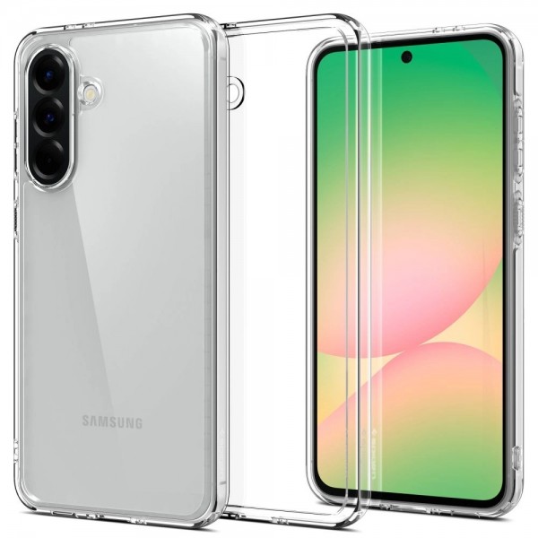 Spigen Ultra Hybrid Back Cover Πλαστικό / Σιλικόνης Διάφανο Crystal Clear για Samsung Galaxy A56 5G
