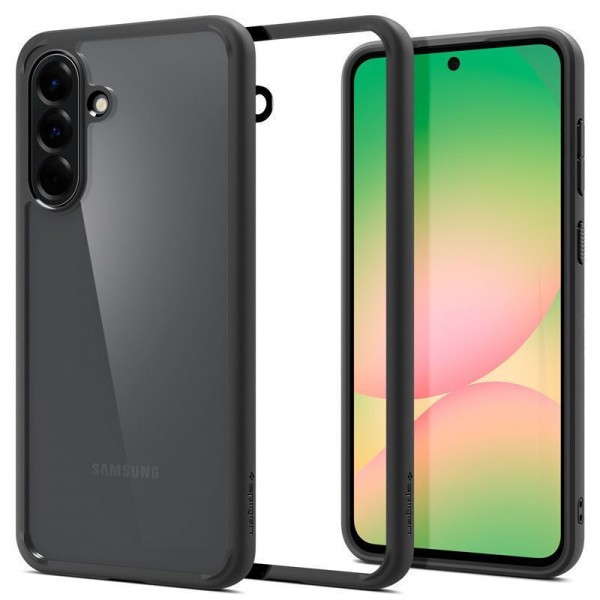 Spigen Ultra Hybrid Back Cover Πλαστικό / Σιλικόνης Διάφανο / Matte Μαύρο για Samsung Galaxy A56 5G