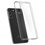Spigen Ultra Hybrid Back Cover Πλαστικό / Σιλικόνης Crystal Clear για Samsung Galaxy S22 5G