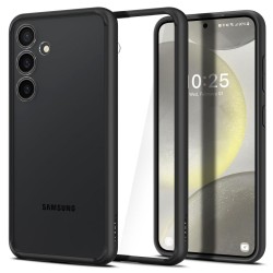 Spigen Ultra Hybrid Back Cover Πλαστικό / Σιλικόνης Διάφανο / Μαύρο για Samsung Galaxy S24, ACS07352