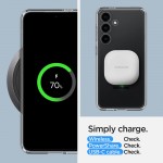 Spigen Ultra Hybrid Back Cover Πλαστικό / Σιλικόνης Διάφανο / Μαύρο για Samsung Galaxy S24, ACS07352