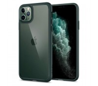 Spigen Ultra Hybrid Back Cover Πλαστικό Midnight Green για το iPhone 11 Pro