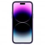 Spigen Ultra Hybrid Back Cover Σιλικόνης Deep Purple για iPhone 14 Pro