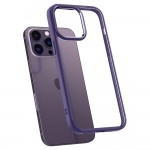 Spigen Ultra Hybrid Back Cover Σιλικόνης Deep Purple για iPhone 14 Pro