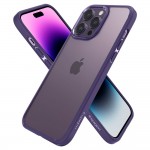 Spigen Ultra Hybrid Back Cover Σιλικόνης Deep Purple για iPhone 14 Pro