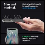 Spigen Ultra Hybrid Back Cover Σιλικόνης / Πλαστικό Frost Clear για το iPhone 15 Pro, ACS06708
