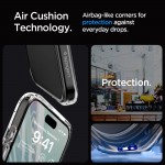 Spigen Ultra Hybrid Back Cover Σιλικόνης / Πλαστικό Crystal Clear - Διάφανο για το iPhone 15 Pro Max