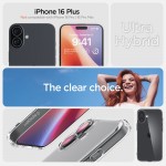 Spigen Ultra Hybrid Back Cover Σιλικόνης / Πλαστικό, Διάφανο για iPhone 16 Plus, ACS08069