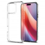 Spigen Ultra Hybrid Back Cover Σιλικόνης / Πλαστικό, Διάφανο για iPhone 16 Pro, ACS08121