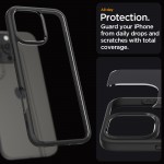 Spigen Ultra Hybrid Back Cover Σιλικόνης / Πλαστικό, Διάφανο / Matte Black για iPhone 16 Pro, ACS08125 Spigen Ultra Hybrid Back Cover Σιλικόνης / Πλαστικό, Διάφανο / Matte Black για iPhone 16 Pro, ACS08125