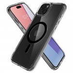 Spigen Ultra Hybrid MagFit Back Cover σε Μαύρο χρώμα για το iPhone 15, ACS06803