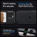 Spigen Ultra Hybrid Mag MagSafe Back Cover Σιλικόνης / Πλαστικό - Frost Black για το iPhone 15 Pro Max