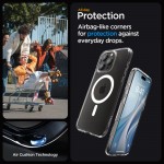 Spigen Ultra Hybrid MagSafe - MagFit Back Cover White για το iPhone 15 Pro, ACS06715