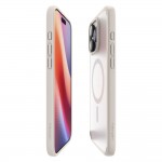 Spigen Ultra Hybrid MagSafe Back Cover Σιλικόνης / Πλαστικό, Frost Natural Titanium για iPhone 16 Pro,  ACS08138