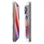 Spigen Ultra Hybrid MagSafe Back Cover Σιλικόνης / Πλαστικό, Διάφανο / Graphite για iPhone 16 Pro Max
