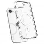 Spigen Ultra Hybrid MagSafe Θήκη - Back Cover - Σιλικόνης / Πλαστικό Διαφανή - Άσπρη για το Apple iPhone 16e/17e, ACS09139