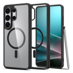 Spigen Ultra Hybrid Mag MagSafe Θήκη για Samsung Galaxy S26 Ultra, Διάφανη/Μαύρη