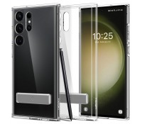 Spigen Ultra Hybrid S Back Cover Πλαστικό / Σιλικόνης Διάφανο Samsung Galaxy S23 Ultra