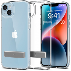Spigen Ultra Hybrid S Θήκη για iPhone 14 Plus και iPhone 15 Plus Crystal Clear