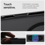 Spigen Ultra Hybrid T MagSafe Back Cover Σιλικόνης / Πλαστικό, Μαύρο του Πάγου για iPhone 16 Pro,  ACS08514